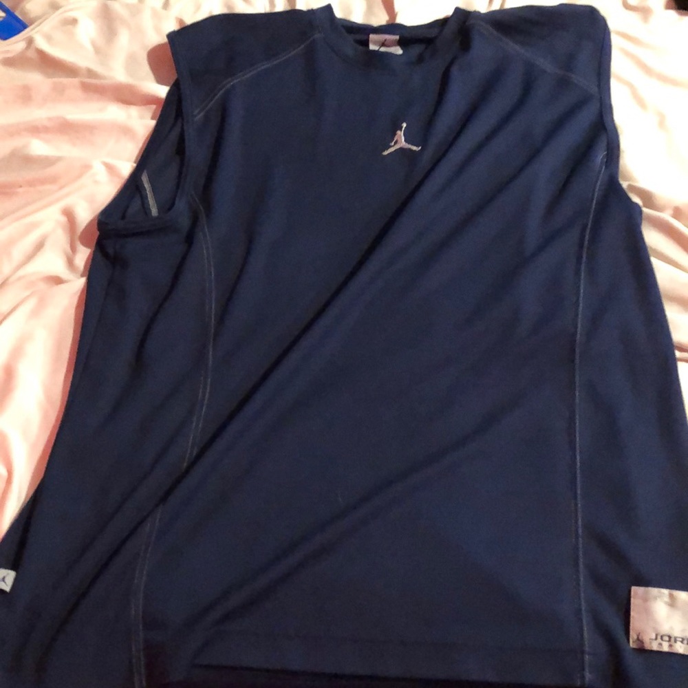 Air Jordan navy tank top men’s Xl